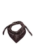 Gina Tricot Satin Scarf Brun