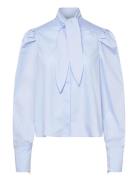 Dante6 Dante6-Casson Smocked Blouse Blå