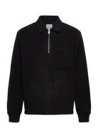 Lindbergh Half Zip Fleece Svart