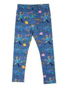 Pippi Langstrømpe Fest Pippi Leggings Blå