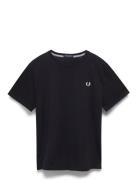 Fred Perry Crew Neck T-Shirt Blå