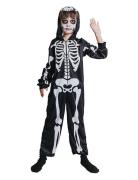 Joker Costume Skeleton Jumpsuit 122-134 Multi/patterned