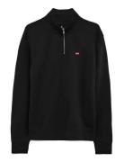 Levi's® Original Hm 1/4 Zip Blacks Svart