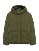 Jack & J S Jjworld Puffer Jacket Khaki Green