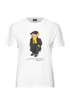 Polo Ralph Lauren 40/1 Vntg Ctn Jsy-Knt-T-Shirt Vit