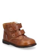 ANGULUS Boots - Flat - With Velcro Brun
