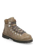 Selected Slhalfred Suede Hiking Boot Brun