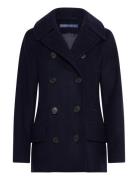 Polo Ralph Lauren Wool Melton Peacoat Marinblå