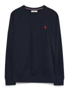 U.S. Polo Assn. Uspa Sweat O Neck Adler Men Marinblå