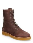 ANGULUS Boots - Flat - With Laces Brun