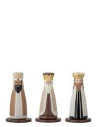 Bloomingville Betiel Candle Holder Beige