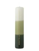 Bloomingville Dip Dye Candle Grön