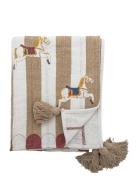 Bloomingville Merry-Go-Round Throw Beige