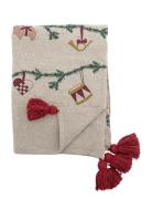 Bloomingville Yule Throw Beige