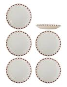 Bloomingville Jolly Plate Röd