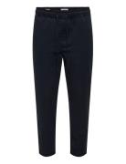 ONLY & SONS Onslinus Taper 0183 Pant Noos Marinblå