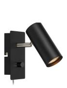 Markslöjd Lighting Barcelona Wall 1L Black Svart