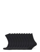 Frank Dandy Bo.10P Crew Sock Svart