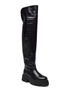 Bianco Kall Over Knee Boot #C Svart