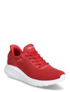 Skechers Women Bobs Squad Chaos Current Muse Röd