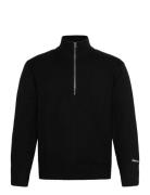 Jack & J S Jornorrebro Knit Half Zip Sn Svart