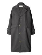 STUDIO FEDER Johanne Coat - Wool Grå