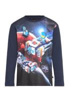 LEGO Kidswear Lwtaffy 709 - T-Shirt L/S Marinblå
