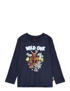LEGO Kidswear Lwtasi 700 - T-Shirt L/S Marinblå