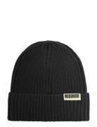 Woodbird Wbyeti Cotton Beanie Svart
