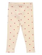 The New Tnsbrhea Rib Leggings Kräm