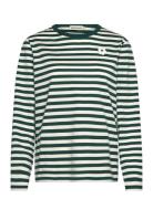 Marimekko Tasaraita Unikko Ls Grön