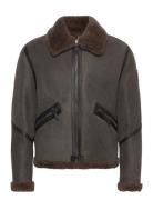 Belstaff Winterbrook Jacket Tornado Grey / Major Brown Grå