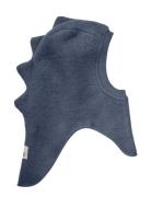 Huttelihut Balaclava Triangles Wool Blå