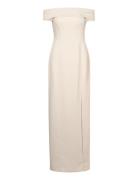 Lauren Ralph Lauren Strtch Modern Crepe-Gown Kräm