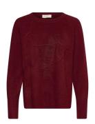 FREE/QUENT Pullover Burgundy
