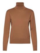 Calvin Klein Ls Tnk Extrafine Merino Swtr 14G Brun