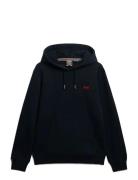 Superdry Essential Logo Hoodie Hb Marinblå