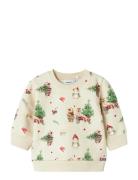 Name It Nbnrenu Ls Sweat Bru Kräm