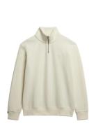 Superdry Essential Logo Half Zip Kräm