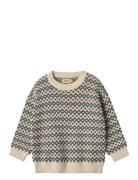 Wheat Jacquard Pullover Harlow Kräm
