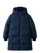 Name It Nkfmusk Puffer Jacket Long Tb Marinblå