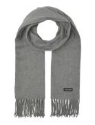 Jack & J S Jacsolid Woven Scarf Noos Grå