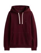 Tommy Hilfiger Ess Seasonal Fleece Hoody Burgundy