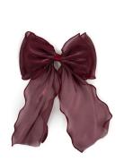 SUI AVA Holly Bow Burgundy