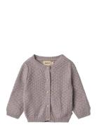 Wheat Knit Cardigan Magnella Lila