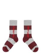 THE ANIMALS OBSERVATORY Frey Worm Socks Burgundy