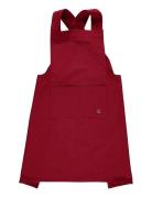Noble House Apron Chambray Recycled Grs Röd