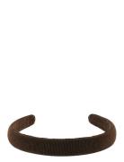 SUI AVA Velvet Headband Brun