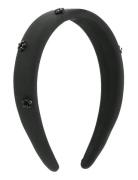 SUI AVA Floral Gleam Headband Svart