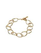 Pandora Organically Shaped Link14K Gold-Plated Bracelet Guld